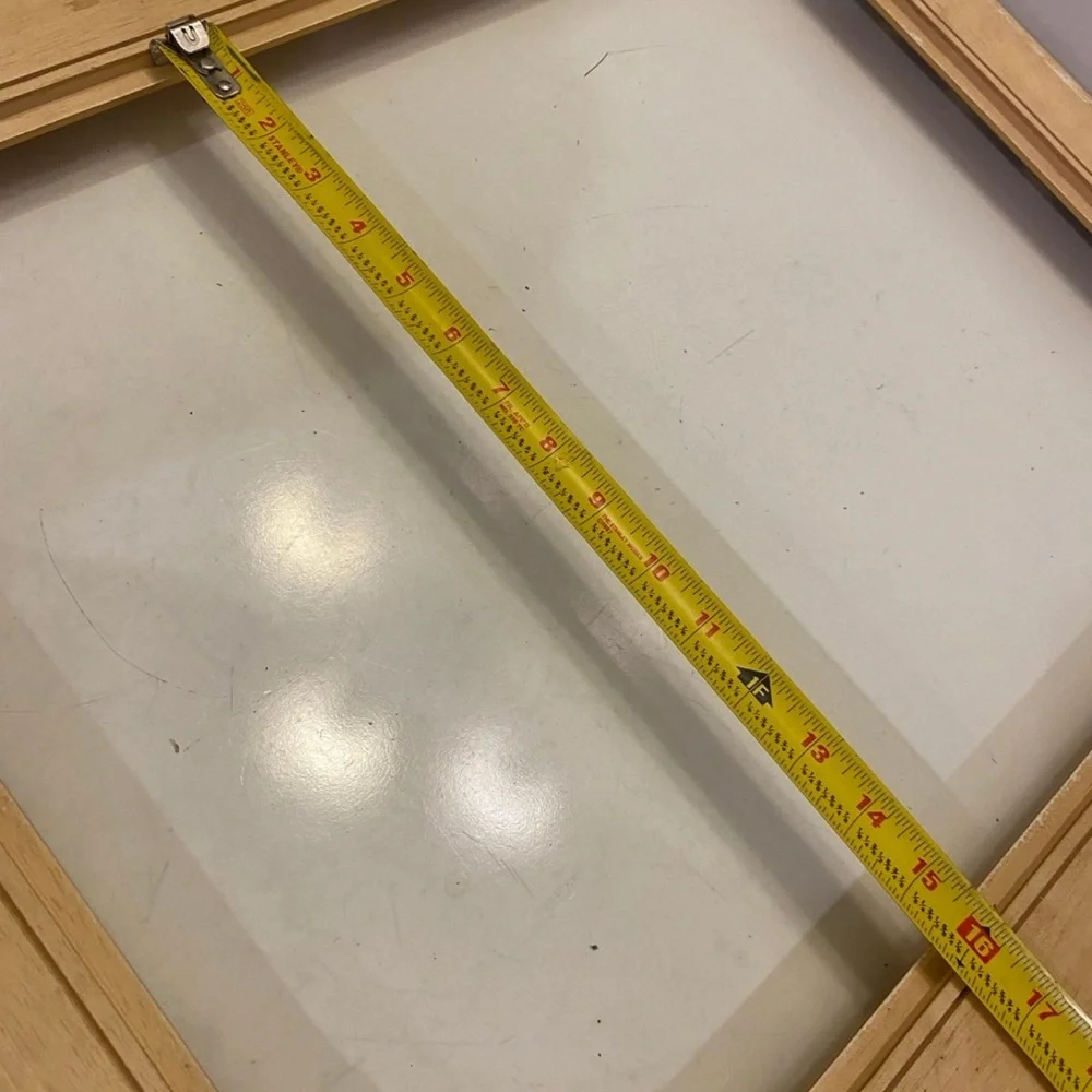 Vintage wooden picture frame no glass 20 x16